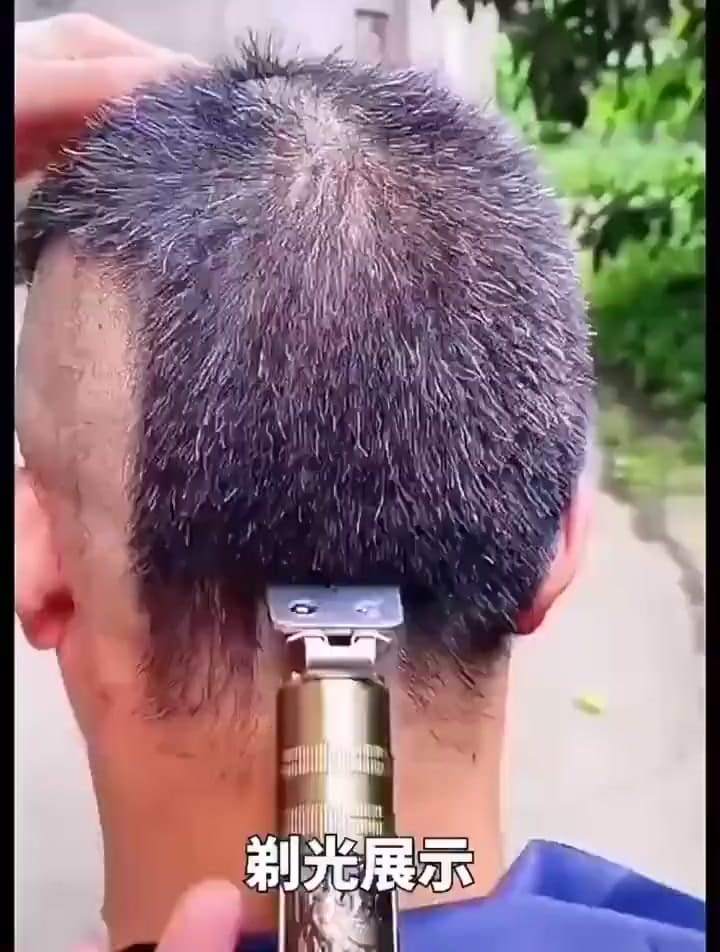 Máquina De Cortar Cabelo Para Barba Masculina Designer Aleatório Elétrico Profissional